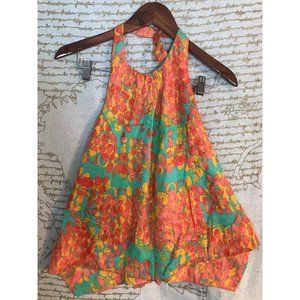 Farm Rio Bohemian Festival Printed Tank Halter Top